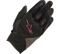 Alpinestars Stella Lady Shore Motorcycle Gloves Black Fuchsia
