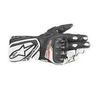 Alpinestars Stella SP-8 V3 Leather Gloves (Black/White, L)