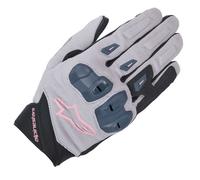 Alpinestars Stella SP X 1 Summer Motorcycle Gloves Mid Grey Black Asphalt