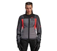 Alpinestars Stella ST-2 Air Motorcycle Textile Jacket - Deep Grey / Grey / Coral