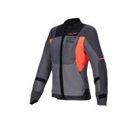 Alpinestars Stella ST-2 Air Women's MC Jacket Dark Grey/Fluo CoralXXL Dark Grey,Fluo Coral
