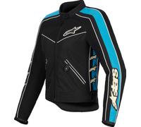 Alpinestars Stella T-Dyno Air Ladies Motorcycle Textile Jacket, black/blue, size S