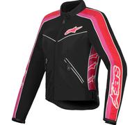 Alpinestars Stella T-Dyno Air Ladies Motorcycle Textile Jacket, black-pink, size XL for Women