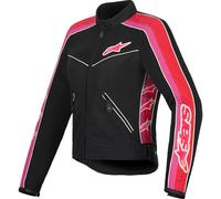 Alpinestars Stella T-Dyno Air Motorcycle Textile Jacket - Black / Red / Fuchsia