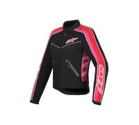 Alpinestars Stella T-Dyno Air Motorcycle Textile Jacket - Black / Red / Fuchsia