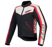 Alpinestars Stella T-Dyno WR Water Resistant Motorcycle Jacket Black Bright Red