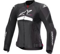 Alpinestars Stella T-GP Plus R V4 Airflow Ladies Motorcycle Textile Jacket, black/white, size S