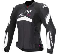 Alpinestars Stella T-GP Plus R v4 Ladies Motorcycle Textile Jacket, black-white, size 2XL for Women