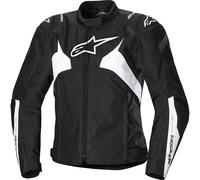 Alpinestars Stella T-Jaws V4 waterproof Ladies Motocycle Textile Jacket, black-white, size XL for Women