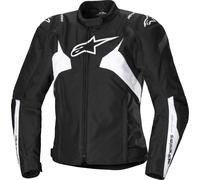 Alpinestars Stella T-Jaws V4 waterproof Ladies Motocycle Textile Jacket, black/white, size XS