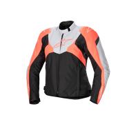 §Alpinestars Stella T-Jaws V4 WP Women's MC Jacket Black-Ice Grey-Fluo Coral§
