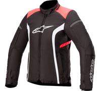 Alpinestars Stella T-Kira V2 Waterproof Ladies Motorcycle Textile Jacket, black/red, size L
