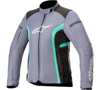 Alpinestars Stella T-Kira V2 Waterproof Ladies Motorcycle Textile Jacket, light grey/black, size M