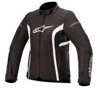 Alpinestars Stella T-Kira V2 Waterproof Motorbike Textile Jacket - Black / White
