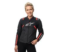 Alpinestars Stella T-Sps Air V2 Ladies Motorcycle Textile Jacket, black/hotpink, size L