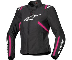 Alpinestars Stella T-SPS V2 waterproof Ladies Motorcycle Textile Jacket, black-pink, size XS for Women