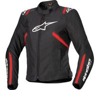 Alpinestars Stella T-SPS V2 waterproof Ladies Motorcycle Textile Jacket, black/red, size XXL