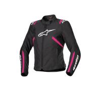 Alpinestars Stella T-SPS V2 WP Women's MC Jacket Black/White/Diva PinkXS Black,White,Diva Pink