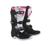 Alpinestars Stella Tech 3 MX Boots Black White Pink Womens Ladies