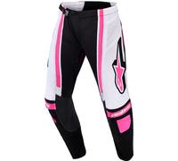 Alpinestars Stella Techstar Nomur Pink Ladies Motocross Pants, black-pink, size 30 for Women