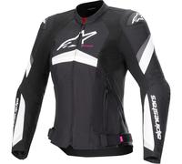 Alpinestars Stella Womens T-GP Plus R V4 Textile Jacket - Black / White