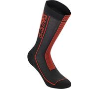 Alpinestars Summer 22 Socks Black/Bright RedS Black,Bright Red