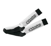 Alpinestars Summer Touring Motorcycle Socks - White/Black