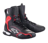 Alpinestars Superfaster Motorcycle Shoes, black-white-red, size 43