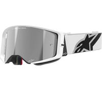 Alpinestars Supertech Corp Absolute Vision Mirror white Motocross Goggles, black-white for Men