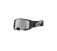 Alpinestars Supertech Corp Absolute Vision Stripe Mirror Motocross Goggles, black-grey for Men