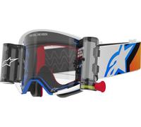 Alpinestars Supertech Corp Roll-Off Motocross Goggles, blue-orange for Men