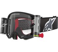Alpinestars Supertech Corp Stripe Roll-Off Motocross Goggles, black-grey for Men