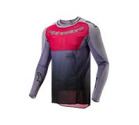 Alpinestars Supertech Dade MX Jersey Iron/Red BerryXL Iron,Red Berry