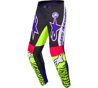 Alpinestars Supertech Dirt Motocross Pants, green-purple, size 30 for Men
