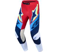 Alpinestars Supertech Dyna Motocross Pants, red/white/blue, size 30