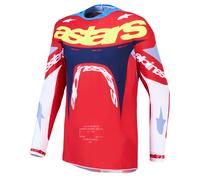 Alpinestars Supertech Dyna Long Sleeve Jersey Red XL Men