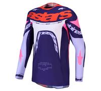 Alpinestars Supertech Dyna Long Sleeve Jersey Purple XL Men