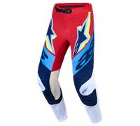 Alpinestars Supertech Dyna MX Trousers Fire Red/White/Navy Blue36 Fire Red,White,Navy Blue