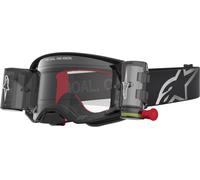 Alpinestars Supertech Firma Roll-Off Motocross Goggles, black/silver, One size