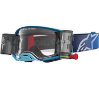 ALPINESTARS ALPINESTARS - Goggles Supertech Firma Roll Off Blue / Silver 2027