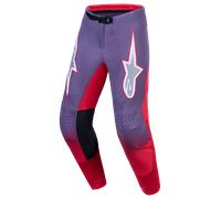 Alpinestars Supertech Hiten AFD MX Trousers Graystone/Red Fluo/Light Lilac28 Graystone,Red Fluo,Light Lilac