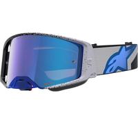 Alpinestars Supertech Hiten Mirror Motocross Goggles, black/blue/white, One size