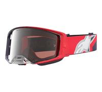 Alpinestars Supertech Hiten Off-road Goggles Red Mirror Silver