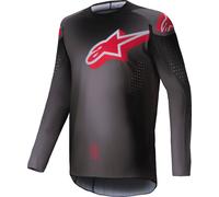 Alpinestars Supertech Lipan Motocross Jersey, grey-red, size XL for Men