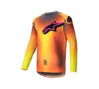 Alpinestars Supertech Lipan MX Jersey Yellow/PinkXXL Yellow,Pink