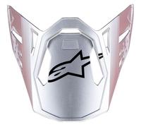 Alpinestars Supertech M10 Flood Moto Motocross Off-Road MX Helmet Peak Orange