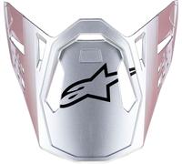 Alpinestars Supertech M10 Flood Moto Motocross Off-Road MX Helmet Peak Orange