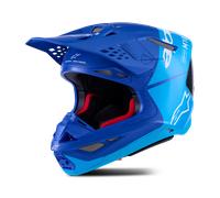 Alpinestars Supertech M10 Flood MX Helmet CRB M&G Blue/BlackS Blue,Black