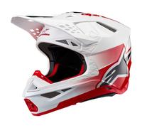 Alpinestars Supertech S-M10 Unite 2024 Motocross Helmet, white/red, size XXL (63/64)