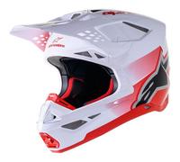 Alpinestars Supertech M10 Unite Moto Motocross Off-Road MX Helmet Red / White